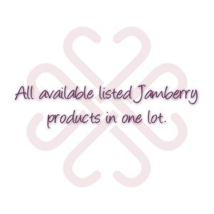 ALL AVAILABLE LISTED JAMBERRY ITEMS